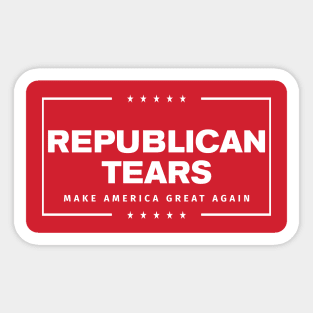 Republican Tears Sticker